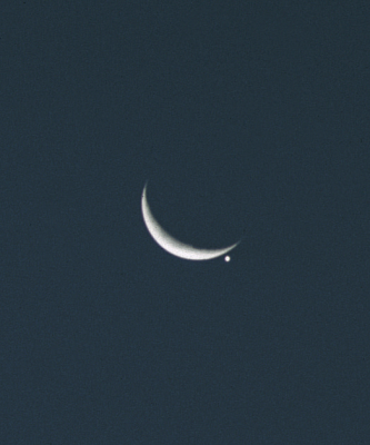 dia80 - Venus at the start of the eclipse by the Moon
