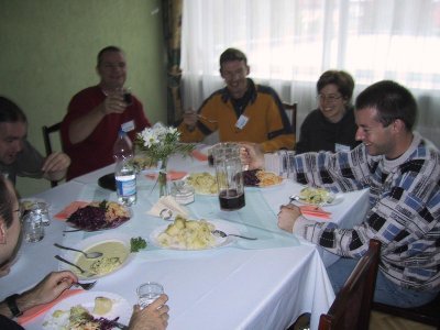 Dinner at the IMC Slovenians DMS
