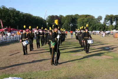 015 - trompetterkorps om het een feestelijk tintje te geven