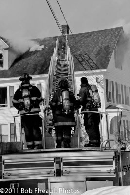 Ashburnham, Ma 4th Alarm Fire 2/9/2011