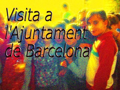 Visita a l'Ajuntament de Barcelona