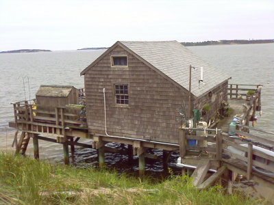 Uncle Robert's boathouse, Cape Cod, Boston