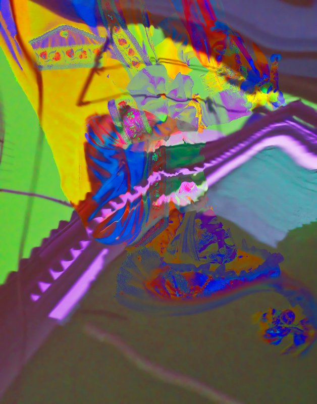Mask blended against Roof