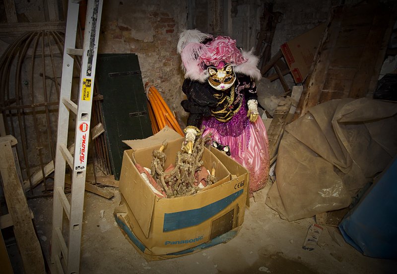 For basements are home to Angelical sorts....