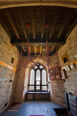 ...and looking up to the belfry