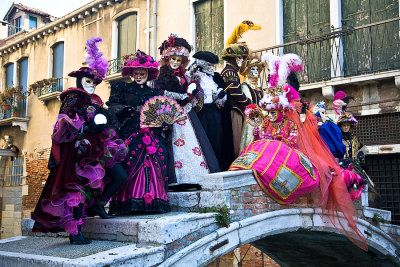 The bridge group shot in Canaregio