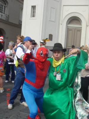 Spiderman and Stephan