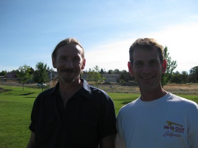 Jesse and Bruce - the happy united brothers