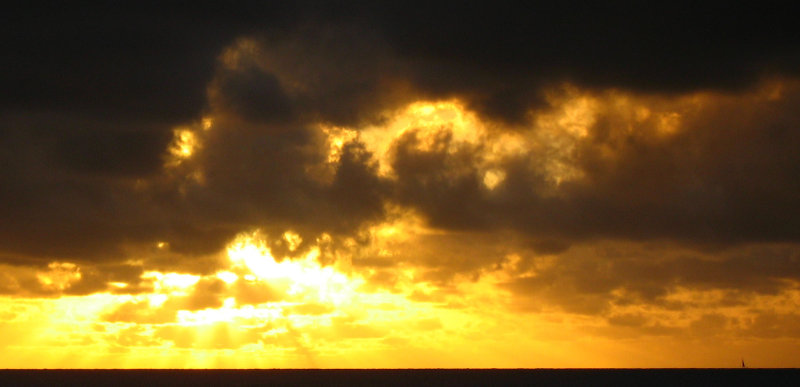 Sailing into the light