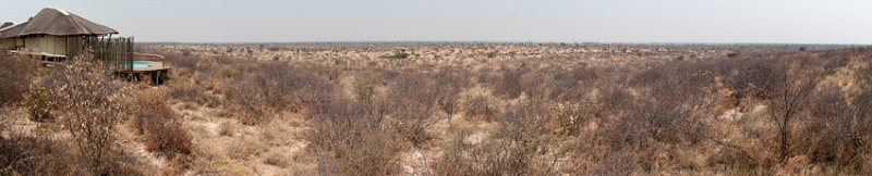 180 degree view from Tau Pan Camp