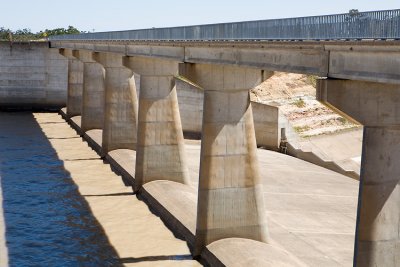 Fairbairn Dam Spillway