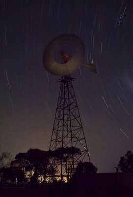 Windmill Star trail