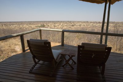 The Kalahari from my deck - no fences