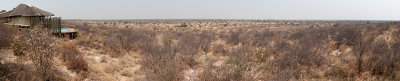 180 degree view from Tau Pan Camp