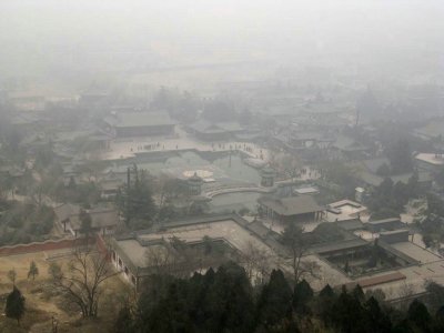 Panorama View of Huaqing Palace