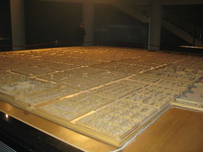 Model of the once Chang'an City