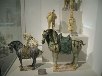 Tri-color Horses