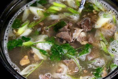 Hotpot with Yak Meat - very delicious