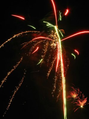 Fireworks on New Year's Eve