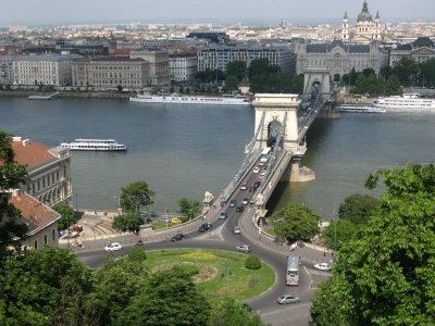 Chain Bridge from the Palace Terrasse
