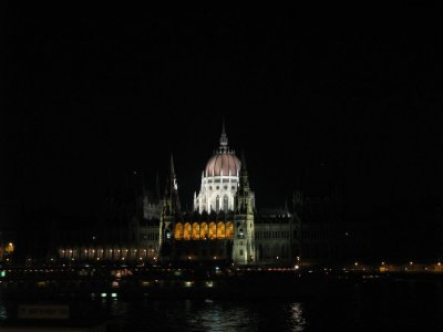 Parliment at night