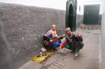 Inside the Kasbah, Tangier