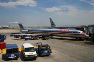 American Airlines MD80, Chicago