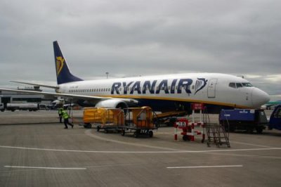 Ryainair Boeing 737, Dublin