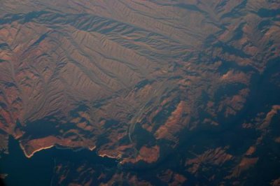 Hoover Dam from 35000ft
