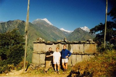 John, Paul and Pat on the Everest Trail