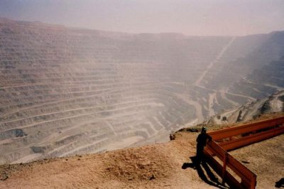 Chuquicamata copper mine near Calama