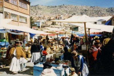 La Paz markets