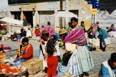 La Paz street market