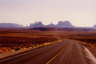 Late afternoon in Monument Valley