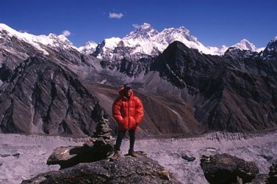 Paul and Mount Everest, Gokyo Ri
