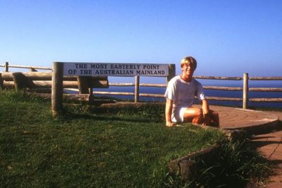 Paul at Cape Byron