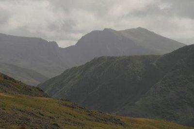 Scafell Pike from Red Pike