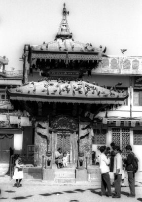 A Street Corner in Kathmandu