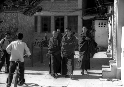 Buddhist Monks in Kathmandu