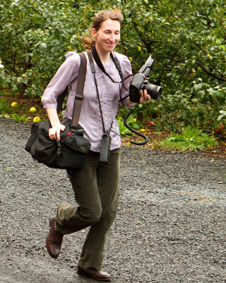 The wedding photographer trying to be everywhere at once