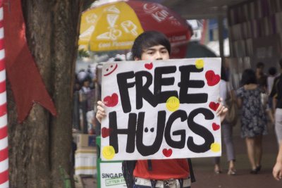 Free Hugs on the Street