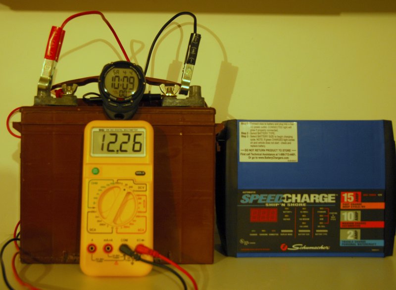 Measuring A Lead Acid Battery State of Charge Photo Gallery by Compass  Marine How To at pbase.com