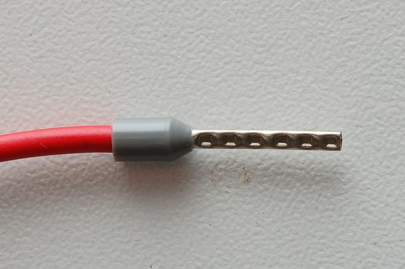 Power Supply Wire - Pin End