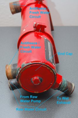 Autopsy A Westerbeke / Universal Marine Heat Exchanger