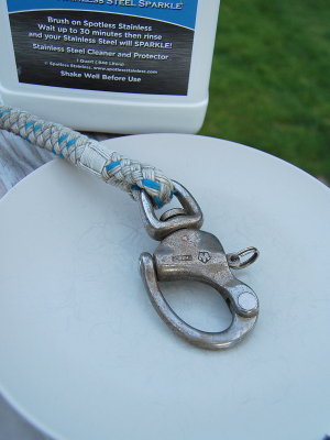 25 Year Old Wichard Snap Shackle Before