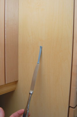 Stuck To Cabinet