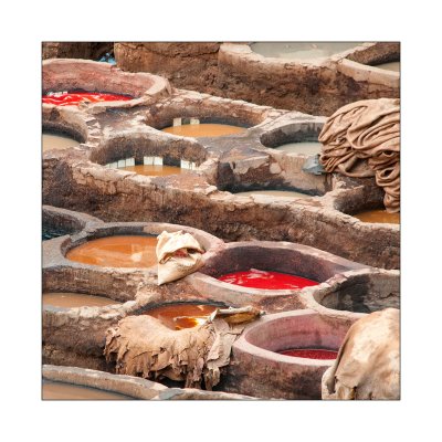 Fez, tanneries