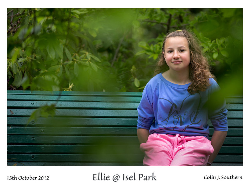 Ellie at Isel Park 2