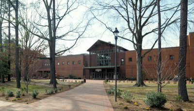 Outside the Visitor Center