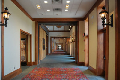 Hallway to Museum and Grounds Tour